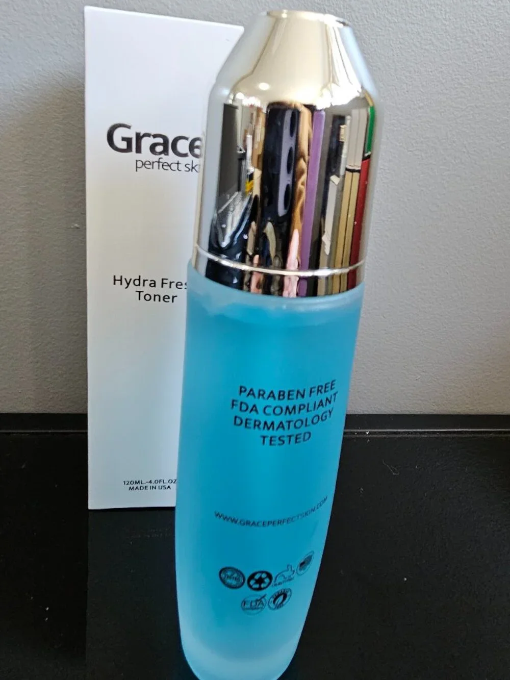 GRACE PERFECT SKIN HYDRA FRESH TONER - 4.0 fl oz / 120 ml - BRAND NEW - SEALED